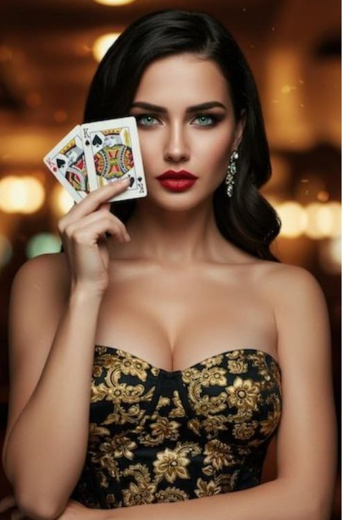 deko43 Live Casino suasana meja baccarat dan roulette dengan dealer profesional